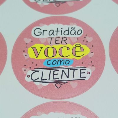 Etiquetas Adesivas 24Un De 5Cm