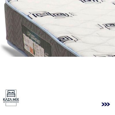 Cama Box Casal Com Bau Ortobom D33 Light Marrom