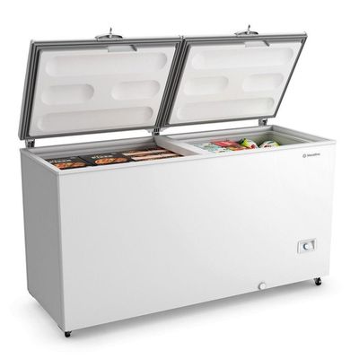 Freezer Horizontal DA550IFT00 Chest Tech 543L Metalfrio Branco Bivolt
