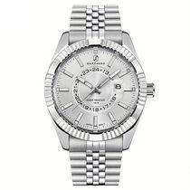 Relógio Masculino Sapphero Em Aço Inoxidável - Design Clássico Branco
