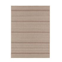 Tapete Sisal Eco-nature Riscas 87 Bege-marrom 3,00x4,00m