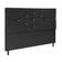 Cabeceira Cama Box Casal 90 Cm Virgínia Suede Preto