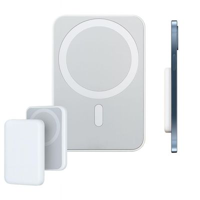Carregador Magnético Portátil Com Magsafe Para Iphone 12 Ao 16 Leve Rápido E Sem Cabos