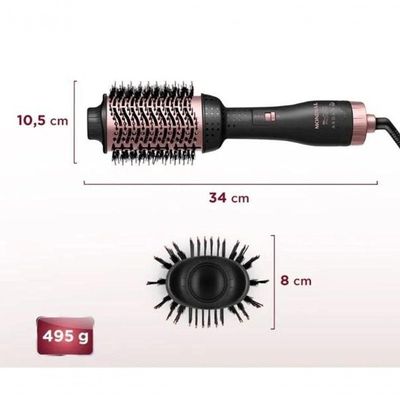 Escova Secadora Mondial Black Rose Argan ES-14 Bivolt