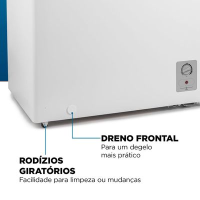Freezer Horizontal 150L Mondial Branco - FHZ-01-W150 220V