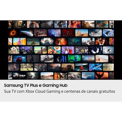 Smart TV 55 Polegadas U8600F 2025 Crystal UHD 4K Samsung UN55U8600FGXZD Preto / Bivolt
