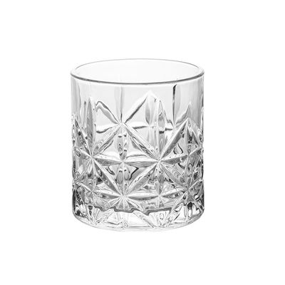 Conjunto 6 Copos Baixo Wolff Stella 300ml Vidro Transparente Elegante Transparente