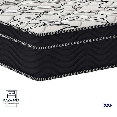 Cama Box Baú Branco Colchão Víuvo Ortobom Airtech