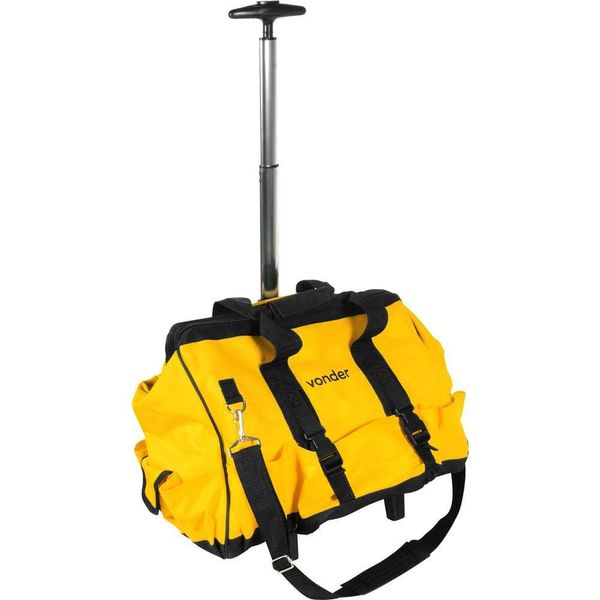 Bolsa em lona para ferramentas 45cm x 25cm x 35cm com rodas BL 060 VONDER