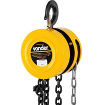 Talha Manual 0,5 Toneladas Elevação 5m Vonder.