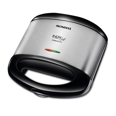 Sanduicheira Mondial Grill S-07 - Preto/Inox Preto,Inox / 110