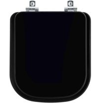 Assento Sanitário Soft Close Axis ébano (preto) Para Vaso Deca