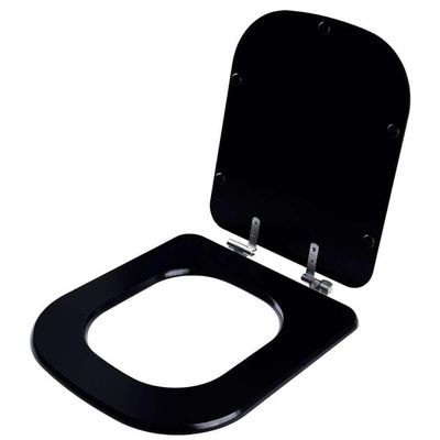 Assento Sanitário Soft Close Axis ébano (preto) Para Vaso Deca