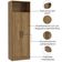 Armario Multiuso 2 Portas 167x57 Cm N408 Kappesberg Nogueira