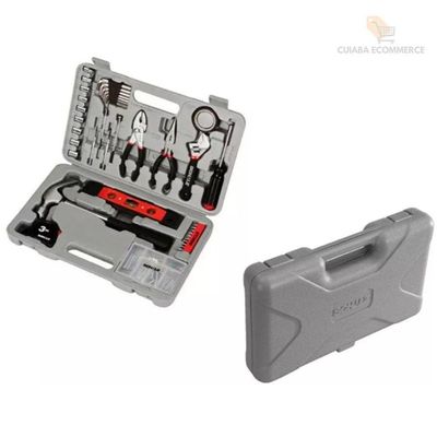 Kit Ferramenta Com 100 Peças Com Alicates De Ferramentas
