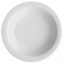 Jogo De 12 Prato Fundo Sopa Massa Branco Ceramica - Porcelart