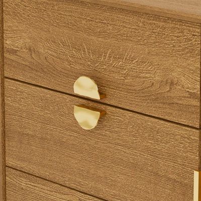 Comoda Com Espelho 4 Gavetas 1 Porta 93 Cm Bel Vlr Nature