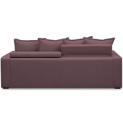 Sofá Retrátil Reclinável Para Sala De Estar Living 195cm Vêneto F04 Veludo Lilás - Lyam Decor
