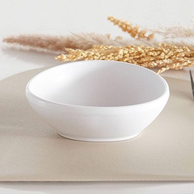 Bowl Orgânico Melamina Texture 16cm Branco