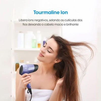 Secador Glossy Color Dobrável 2 Temperaturas 1.200W SECT0 Bivolt