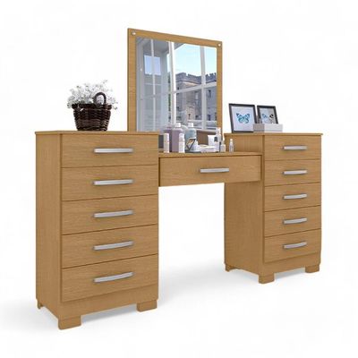 Conjunto Para Quarto De Cômodas E Penteadeira Pétala Naturalle