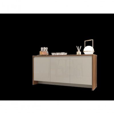 Buffet Sevilla 3 Portas C- Gaveteiro Cedro-off White