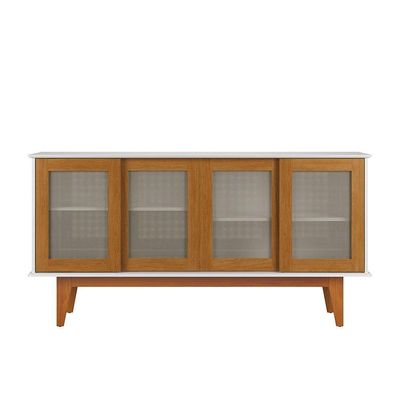 Buffet Detroit 04 Portas Branco-nature - Tebarrot