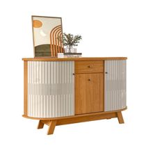 Buffet Monza Com Pés Cinamomo-off-white