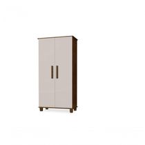 Armário Organizador 2 Portas Berlim Malbec - Off White - Luapa