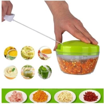 Mini Processador Triturador Manual De Alimentos 3 Laminas– Praticidade E Eficiência Na Sua Cozinha