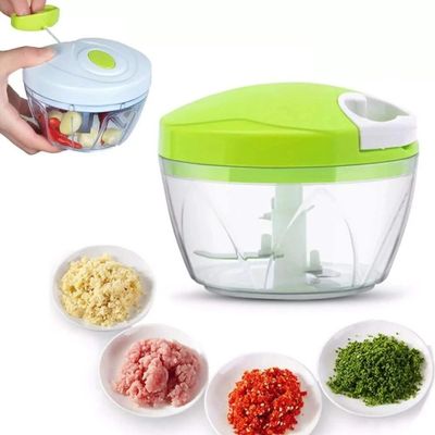 Mini Processador Triturador Manual De Alimentos 3 Laminas– Praticidade E Eficiência Na Sua Cozinha