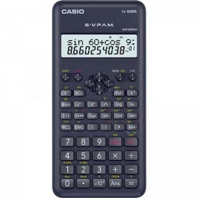 Calculadora Cientifica 240 Funcoes Fx-82ms-2-s4-dh Casio