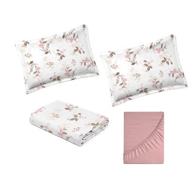 Jogo de Cama King Size 300 fios Nova América - Antonela (7902)