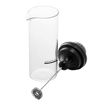 Mixer Multiuso Wolff com Copo em Vidro Borossilicato Preto - 450ml Preto