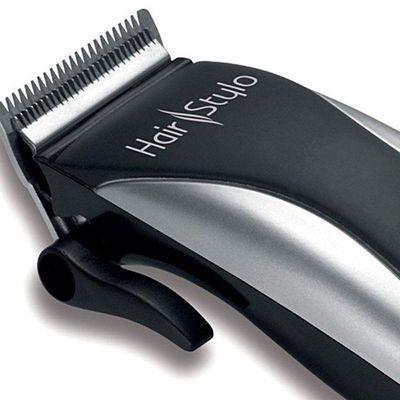 Máquina De Cortar Cabelo Mondial Cr-02 Preto/prata 110v 110V