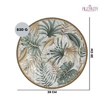 Prato Raso Eudora Plus Acetinado Cerâmica Alleanza 28cm
