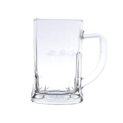 Jogo 2 Canecas Para Chopp Cerveja Vidro Com Alça 565ml Lyor