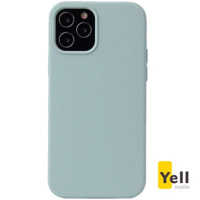 Capa Protetora De Silicone Y-Cover Liquid Verde Apple iPhone 12 Pro Max