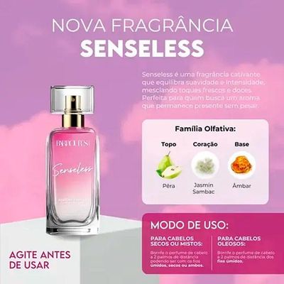 Barbour's Beauty Senseless - Perfume Capilar 50ml