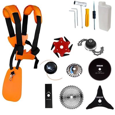 Roçadeira Anmax Cg430b 43cc 1,7hp 8 Em 1 + óleo Stihl