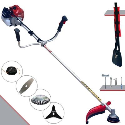 Roçadeira Bcj431l 43cc 1,7hp Kawashima C/ 4 Opções De Cortes