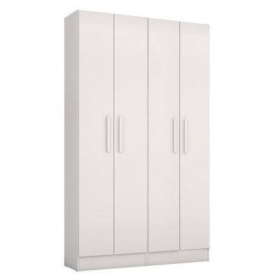Armario Multiuso Duplo Nt4045 Notável Móveis Branco