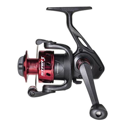 Kit 2 Molinete Marine Sports Star 3 Com Linha Vermelho