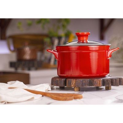Jogo De Panelas De Cerâmica Clear 5 Peças Pomodoro Ceraflame