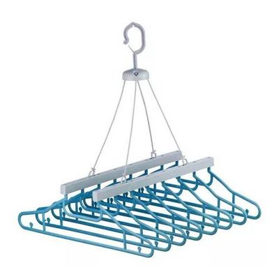 Varal Premium Com 8 Cabides Para Pendurar Camisa E Camiseta