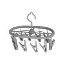 Varal Oval Com 10 Prendedores Para Meias E Roupas íntimas