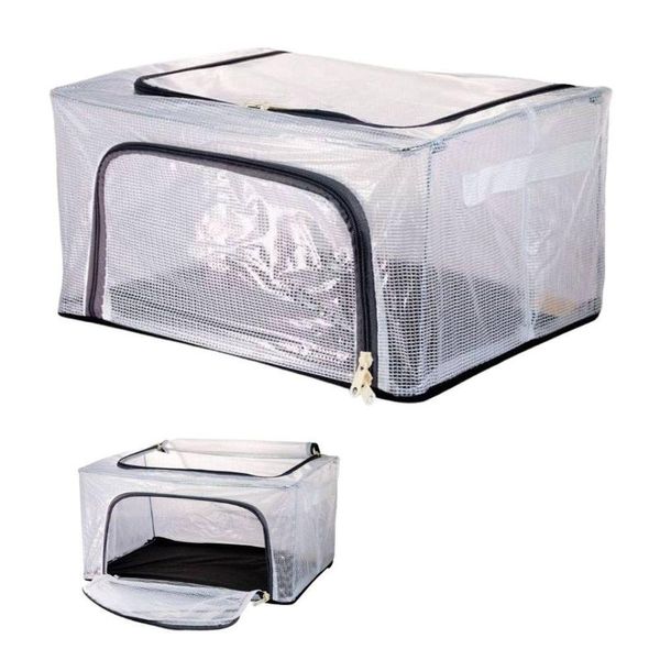 Caixa Organizadora Multiuso 100 Litros 59x41x39cm Empilhável