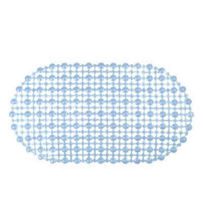 Tapete Oval Para Banheiro Box Antiderrapante Pvc 60cm X 32cm
