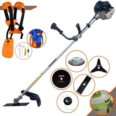 Roçadeira Completa Anmax Cg430b 43cc 1,7hp 12.000rpm 5 Em 1