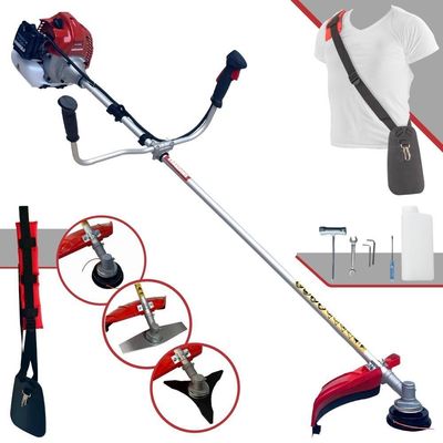Roçadeira à Gasolina Lateral Bcj-431l Kawashima 1,7hp 3 Em 1
